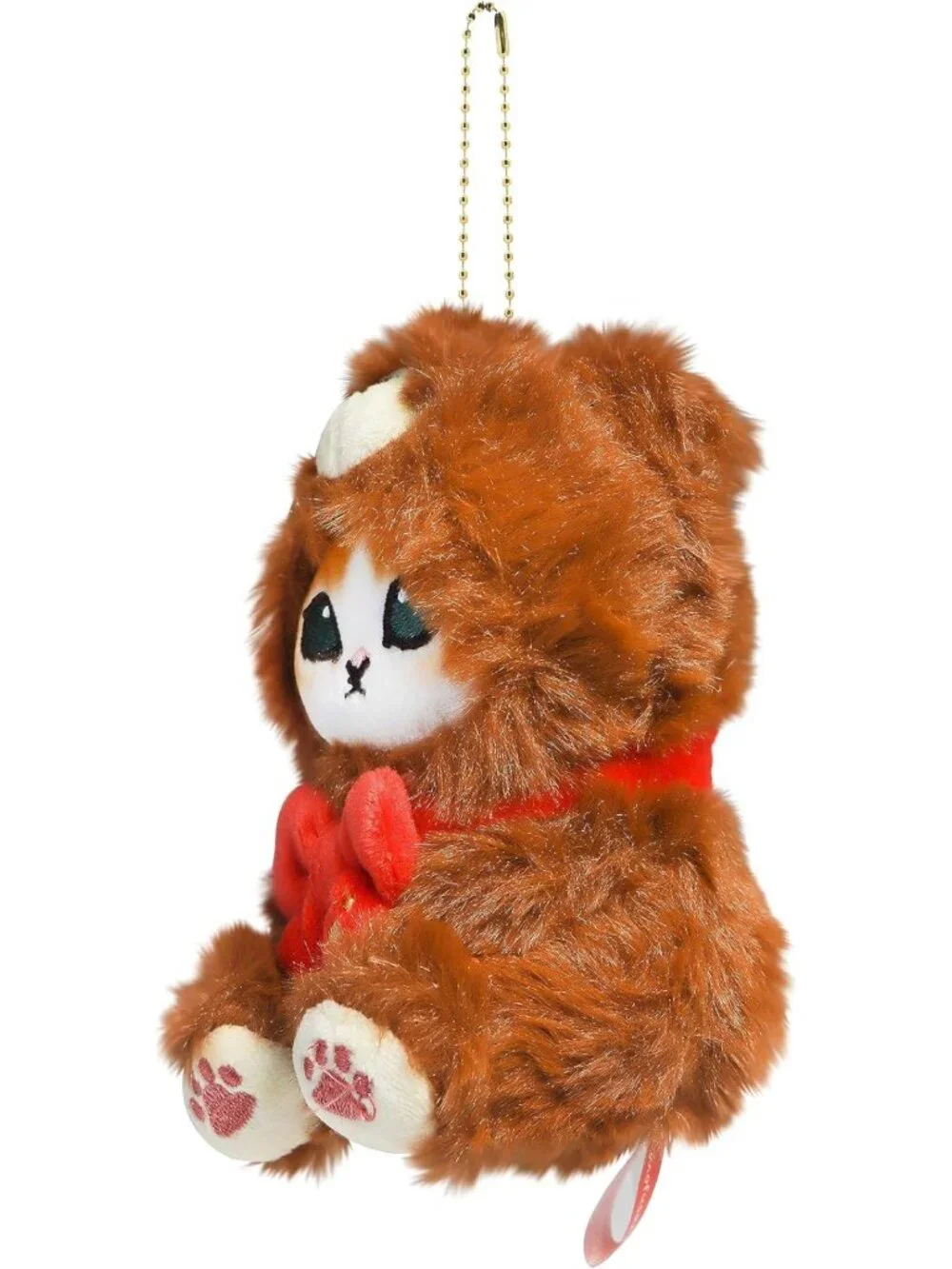 Adorable Plush Shark Cat Keychain - Cute Bag Charm, Perfect Gift for Animal